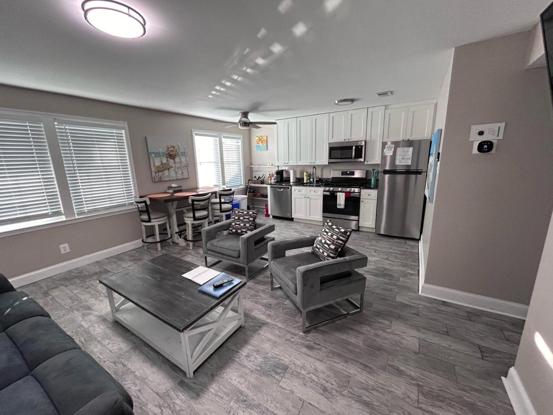 Beach Block Parking Modern Decor Porch Brigantine Εξωτερικό φωτογραφία