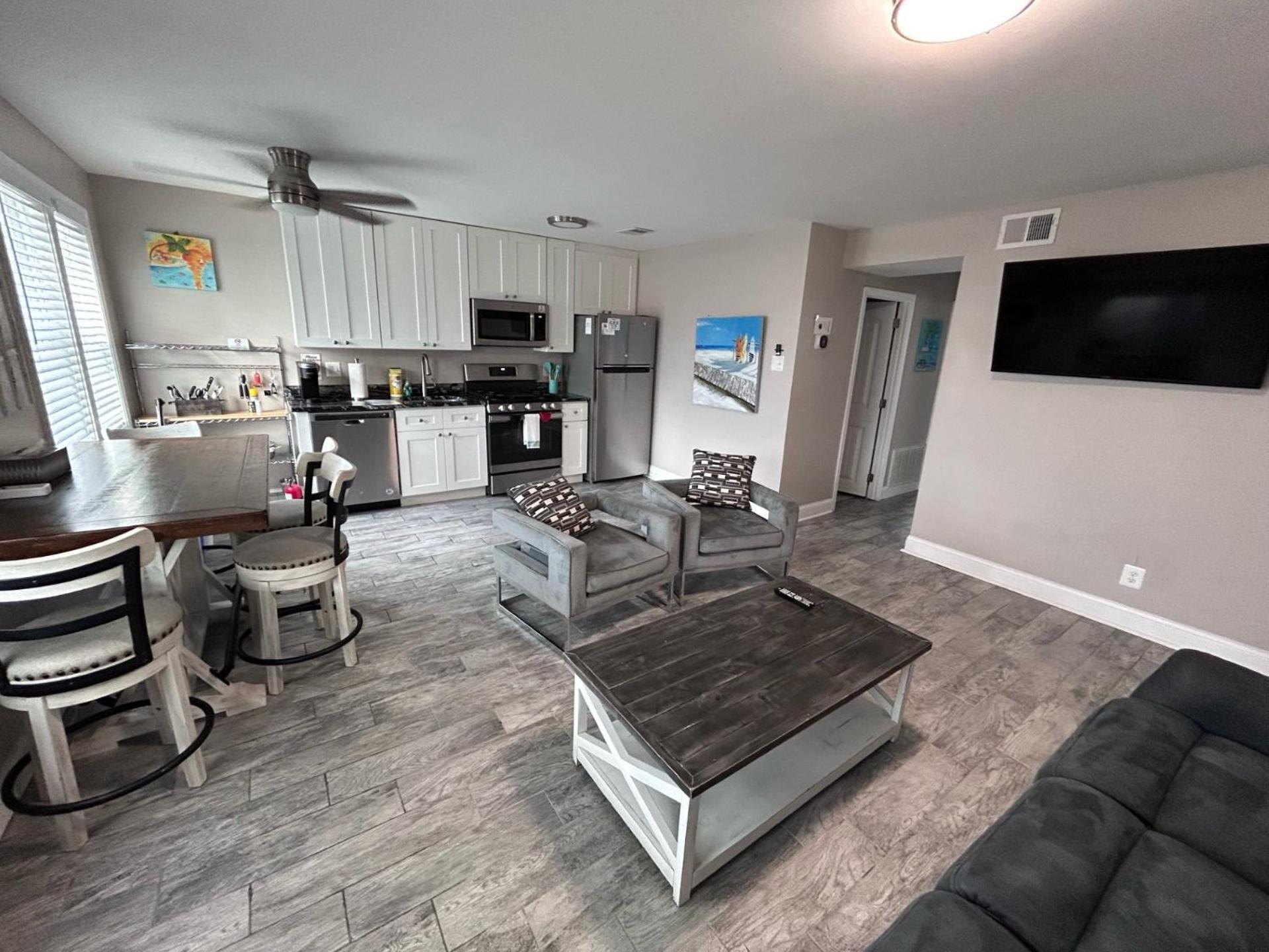 Beach Block Parking Modern Decor Porch Brigantine Εξωτερικό φωτογραφία
