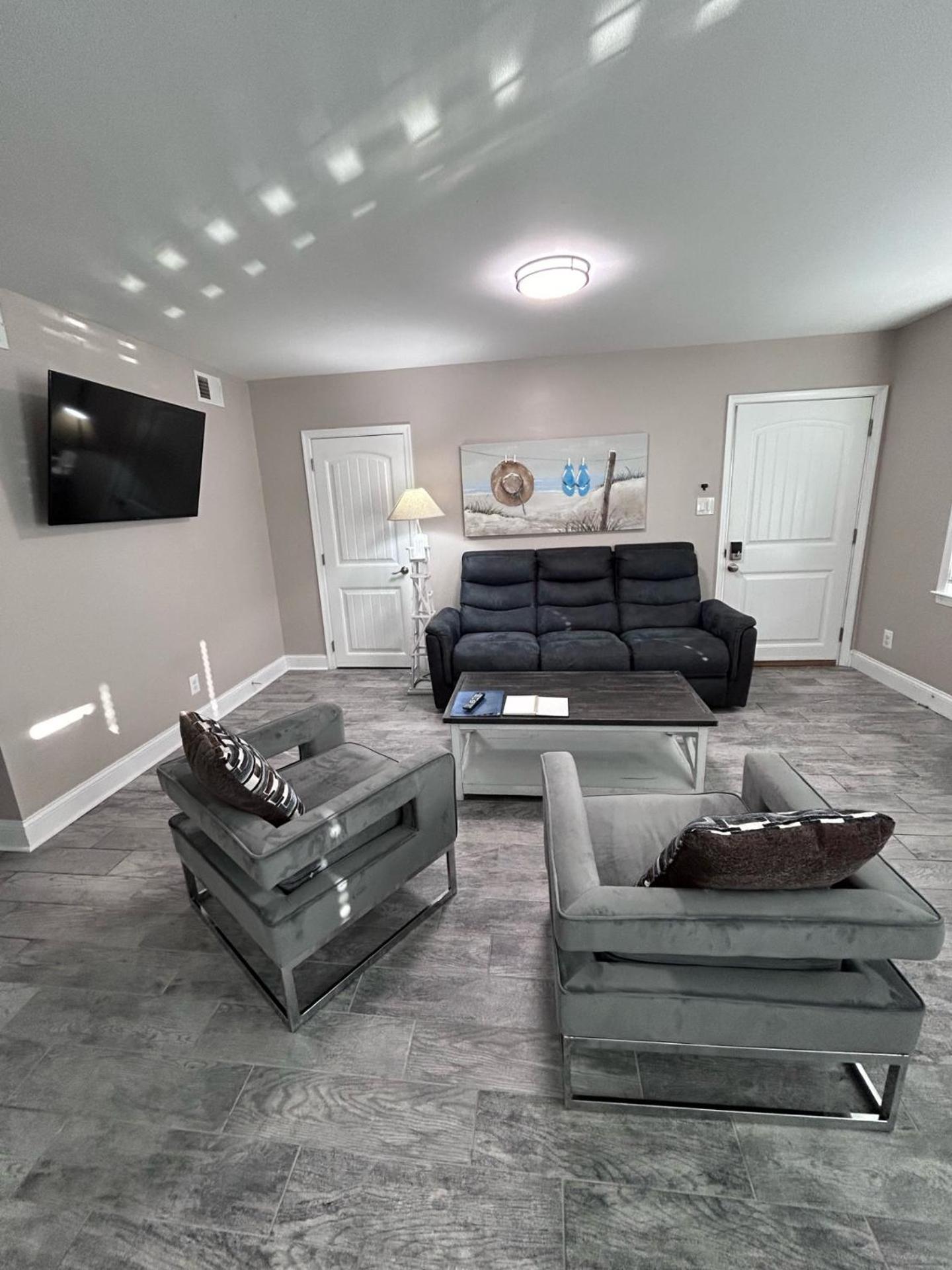 Beach Block Parking Modern Decor Porch Brigantine Εξωτερικό φωτογραφία